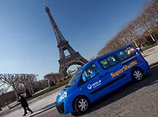 Super shuttle in Paris